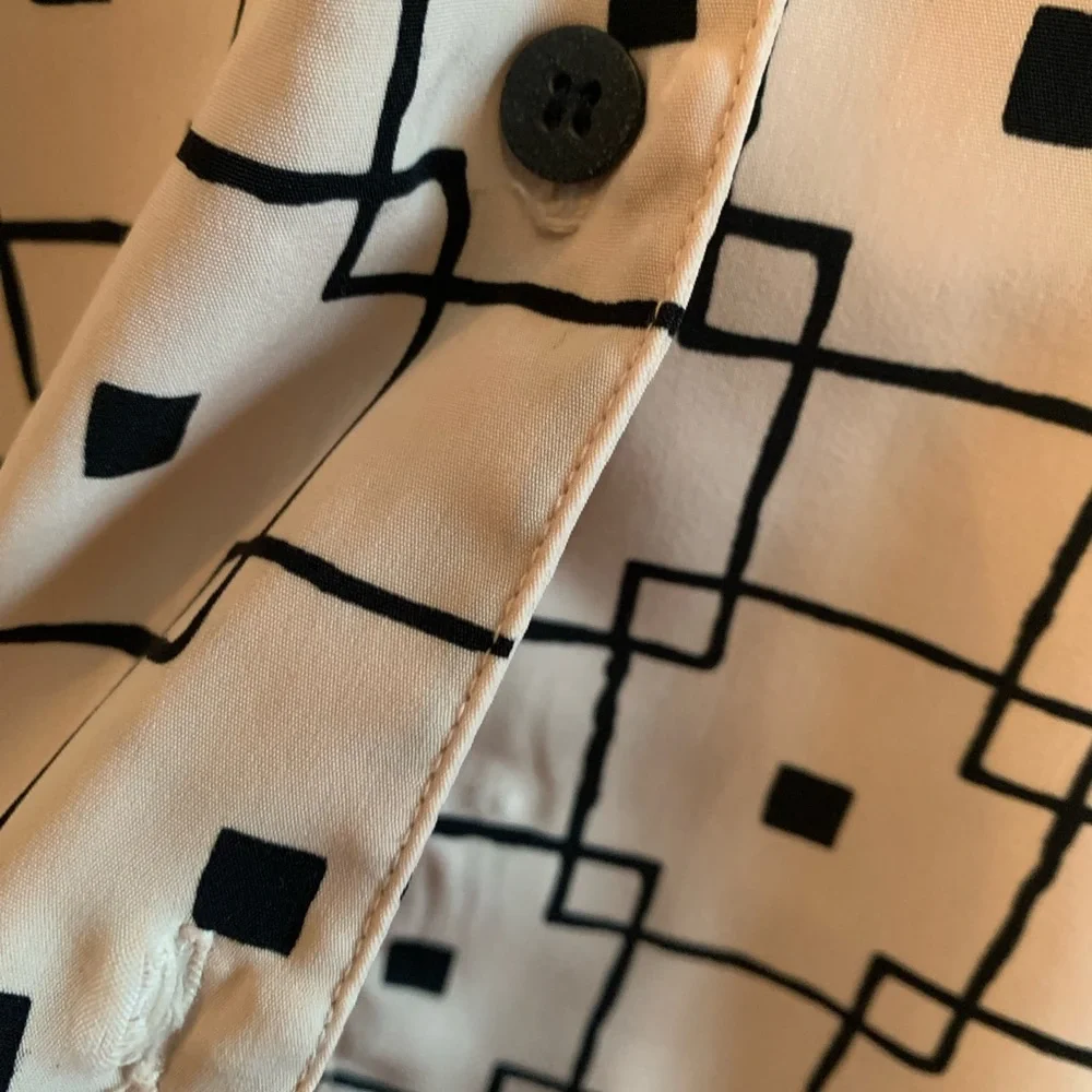 Notations button down blouse Size:PS - Picture 4 of 5